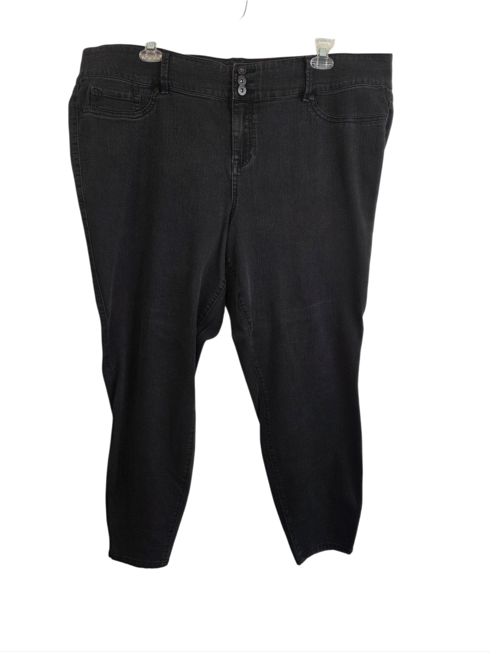 Torrid Black Stretch Skinny Leg Jeans Size 26 Tall - Pre-Owned